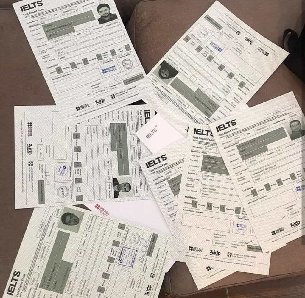 registered ielts